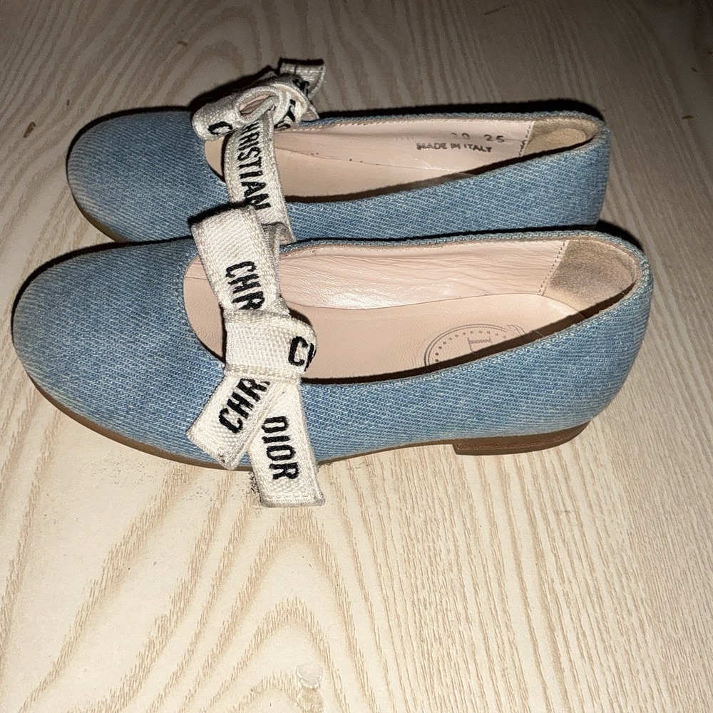 Christian Dior Girls Flats Size 25‎